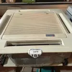 LOTE 181 - 01 EVAPORADORA DE TETO K7 MARCA YORK. (NO ESTADO) ATENÇÃO! FAZER A VISITAÇÃO ANTES DE ARREMATAR, NÃO SABEMOS SE FUNCIONA. LEILÃO NÃO TEM GARANTIA E NEM DEVOLUÇÃO, SUJEITO A POSSÍVEIS AVARIAS VISÍVEIS/OCULTAS E/OU AUSÊNCIA DE COMPONENTES.