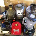 LOTE 147 - 01 LOTE COM DIVERSOS APARELHOS DOMÉSTICOS. (NO ESTADO) ATENÇÃO! FAZER A VISITAÇÃO ANTES DE ARREMATAR, NÃO SABEMOS SE FUNCIONA. LEILÃO NÃO TEM GARANTIA E NEM DEVOLUÇÃO, SUJEITO A POSSÍVEIS AVARIAS VISÍVEIS/OCULTAS E/OU AUSÊNCIA DE COMPONENTES.