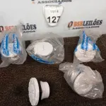 LOTE 127 - 05 DRENOS DE FUNDO P/ PISCINAS DE FIBRA. (NO ESTADO) ATENÇÃO! FAZER A VISITAÇÃO ANTES DE ARREMATAR, NÃO SABEMOS SE FUNCIONA. LEILÃO NÃO TEM GARANTIA E NEM DEVOLUÇÃO, SUJEITO A POSSÍVEIS AVARIAS VISÍVEIS/OCULTAS E/OU AUSÊNCIA DE COMPONENTES.