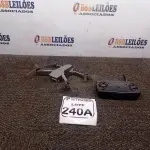 LOTE 240 - 01 DRONE C/ CONTROLE XKJ E68 CÂMERA 1080P (FALTA A BATERIA). (NO ESTADO) ATENÇÃO! FAZER A VISITAÇÃO ANTES DE ARREMATAR, NÃO SABEMOS SE FUNCIONA. LEILÃO NÃO TEM GARANTIA E NEM DEVOLUÇÃO, SUJEITO A POSSÍVEIS AVARIAS VISÍVEIS/OCULTAS E/OU AUSÊNCIA DE COMPONENTES.