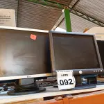 LOTE 092 - 08 MONITORES MARCAS E MODELOS DIVERSOS COM AVARIAS. (NO ESTADO) ATENÇÃO! FAZER A VISITAÇÃO ANTES DE ARREMATAR, NÃO SABEMOS SE FUNCIONA. LEILÃO NÃO TEM GARANTIA E NEM DEVOLUÇÃO, SUJEITO A POSSÍVEIS AVARIAS VISÍVEIS/OCULTAS E/OU AUSÊNCIA DE COMPONENTES.