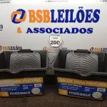 LOTE 200 - 02 BALDES DE PINTURA 15L CADA. (NO ESTADO) ATENÇÃO! FAZER A VISITAÇÃO ANTES DE ARREMATAR, NÃO SABEMOS SE FUNCIONA. LEILÃO NÃO TEM GARANTIA E NEM DEVOLUÇÃO, SUJEITO A POSSÍVEIS AVARIAS VISÍVEIS/OCULTAS E/OU AUSÊNCIA DE COMPONENTES.