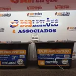 LOTE 049 - 02 BALDES DE PINTURA 15L CADA. (NO ESTADO) ATENÇÃO! FAZER A VISITAÇÃO ANTES DE ARREMATAR, NÃO SABEMOS SE FUNCIONA. LEILÃO NÃO TEM GARANTIA E NEM DEVOLUÇÃO, SUJEITO A POSSÍVEIS AVARIAS VISÍVEIS/OCULTAS E/OU AUSÊNCIA DE COMPONENTES.