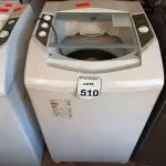 LOTE 510 - 01 MÁQUINA DE LAVAR ROUPAS BRASTEMP. (NO ESTADO) ATENÇÃO! FAZER A VISITAÇÃO ANTES DE ARREMATAR, NÃO SABEMOS SE FUNCIONA. LEILÃO NÃO TEM GARANTIA E NEM DEVOLUÇÃO, SUJEITO A POSSÍVEIS AVARIAS VISÍVEIS/OCULTAS E/OU AUSÊNCIA DE COMPONENTES.