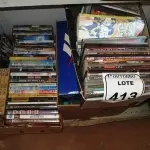 LOTE 413 - 01 LOTE COM DIVERSOS DVDS, FITAS, LIVROS E 01 RELOGIO DIGITAL DE PULSO. (NO ESTADO) ATENÇÃO! FAZER A VISITAÇÃO ANTES DE ARREMATAR, NÃO SABEMOS SE FUNCIONA. LEILÃO NÃO TEM GARANTIA E NEM DEVOLUÇÃO, SUJEITO A POSSÍVEIS AVARIAS VISÍVEIS/OCULTAS E/OU AUSÊNCIA DE COMPONENTES.