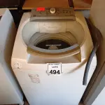 LOTE 494 - 01 MÁQUINA DE LAVAR ROUPAS BRASTEMP. (NO ESTADO) ATENÇÃO! FAZER A VISITAÇÃO ANTES DE ARREMATAR, NÃO SABEMOS SE FUNCIONA. LEILÃO NÃO TEM GARANTIA E NEM DEVOLUÇÃO, SUJEITO A POSSÍVEIS AVARIAS VISÍVEIS/OCULTAS E/OU AUSÊNCIA DE COMPONENTES.
