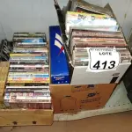 LOTE 413 - 01 LOTE COM DIVERSOS DVDS, FITAS, LIVROS E 01 RELOGIO DIGITAL DE PULSO. (NO ESTADO) ATENÇÃO! FAZER A VISITAÇÃO ANTES DE ARREMATAR, NÃO SABEMOS SE FUNCIONA. LEILÃO NÃO TEM GARANTIA E NEM DEVOLUÇÃO, SUJEITO A POSSÍVEIS AVARIAS VISÍVEIS/OCULTAS E/OU AUSÊNCIA DE COMPONENTES.