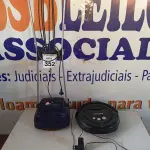 LOTE 352 - 01 ENCERADEIRA ELECTROLUX E 01 ASPIRADOR ROBÔ VILEDA. (NO ESTADO) ATENÇÃO! FAZER A VISITAÇÃO ANTES DE ARREMATAR, NÃO SABEMOS SE FUNCIONA. LEILÃO NÃO TEM GARANTIA E NEM DEVOLUÇÃO, SUJEITO A POSSÍVEIS AVARIAS VISÍVEIS/OCULTAS E/OU AUSÊNCIA DE COMPONENTES.