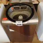 LOTE 508 - 01 MÁQUINA DE LAVAR ROUPAS BRASTEMP. (NO ESTADO) ATENÇÃO! FAZER A VISITAÇÃO ANTES DE ARREMATAR, NÃO SABEMOS SE FUNCIONA. LEILÃO NÃO TEM GARANTIA E NEM DEVOLUÇÃO, SUJEITO A POSSÍVEIS AVARIAS VISÍVEIS/OCULTAS E/OU AUSÊNCIA DE COMPONENTES.