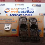 LOTE 221 - 02 CAIXAS DE LUZ OCTOGONAL. (NO ESTADO) ATENÇÃO! FAZER A VISITAÇÃO ANTES DE ARREMATAR, NÃO SABEMOS SE FUNCIONA. LEILÃO NÃO TEM GARANTIA E NEM DEVOLUÇÃO, SUJEITO A POSSÍVEIS AVARIAS VISÍVEIS/OCULTAS E/OU AUSÊNCIA DE COMPONENTES.