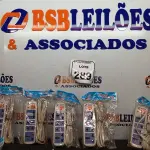 LOTE 289 - 05 FILTROS DE LINHA MARCA HUAISHENG. (NO ESTADO) ATENÇÃO! FAZER A VISITAÇÃO ANTES DE ARREMATAR, NÃO SABEMOS SE FUNCIONA. LEILÃO NÃO TEM GARANTIA E NEM DEVOLUÇÃO, SUJEITO A POSSÍVEIS AVARIAS VISÍVEIS/OCULTAS E/OU AUSÊNCIA DE COMPONENTES.