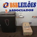 LOTE 363 - 01 FRAGMENTADORA DE PAPEL E 01 IMPRESSORA NÃO FISCAL. (NO ESTADO) ATENÇÃO! FAZER A VISITAÇÃO ANTES DE ARREMATAR, NÃO SABEMOS SE FUNCIONA. LEILÃO NÃO TEM GARANTIA E NEM DEVOLUÇÃO, SUJEITO A POSSÍVEIS AVARIAS VISÍVEIS/OCULTAS E/OU AUSÊNCIA DE COMPONENTES.