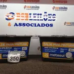 LOTE 350 - 02 BALDES P/ PINTURA. (NO ESTADO) ATENÇÃO! FAZER A VISITAÇÃO ANTES DE ARREMATAR, NÃO SABEMOS SE FUNCIONA. LEILÃO NÃO TEM GARANTIA E NEM DEVOLUÇÃO, SUJEITO A POSSÍVEIS AVARIAS VISÍVEIS/OCULTAS E/OU AUSÊNCIA DE COMPONENTES.