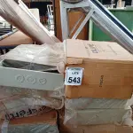 LOTE 543 - 01 LOTE COM CAIXAS DE PASSAGEM 40X40. (NO ESTADO) ATENÇÃO! FAZER A VISITAÇÃO ANTES DE ARREMATAR, NÃO SABEMOS SE FUNCIONA. LEILÃO NÃO TEM GARANTIA E NEM DEVOLUÇÃO, SUJEITO A POSSÍVEIS AVARIAS VISÍVEIS/OCULTAS E/OU AUSÊNCIA DE COMPONENTES.