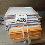 LOTE 428 - 01 LOTE C/ DIVERSAS LUMINÁRIAS. (NO ESTADO) ATENÇÃO! FAZER A VISITAÇÃO ANTES DE ARREMATAR, NÃO SABEMOS SE FUNCIONA. LEILÃO NÃO TEM GARANTIA E NEM DEVOLUÇÃO, SUJEITO A POSSÍVEIS AVARIAS VISÍVEIS/OCULTAS E/OU AUSÊNCIA DE COMPONENTES.