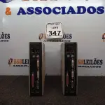 LOTE 347 - 02 MINI CPUS HP. (NO ESTADO) ATENÇÃO! FAZER A VISITAÇÃO ANTES DE ARREMATAR, NÃO SABEMOS SE FUNCIONA. LEILÃO NÃO TEM GARANTIA E NEM DEVOLUÇÃO, SUJEITO A POSSÍVEIS AVARIAS VISÍVEIS/OCULTAS E/OU AUSÊNCIA DE COMPONENTES.