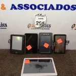 LOTE 295 - 05 TABLETS MARCAS E MODELOS DIVERSOS. (NO ESTADO) ATENÇÃO! FAZER A VISITAÇÃO ANTES DE ARREMATAR, NÃO SABEMOS SE FUNCIONA. LEILÃO NÃO TEM GARANTIA E NEM DEVOLUÇÃO, SUJEITO A POSSÍVEIS AVARIAS VISÍVEIS/OCULTAS E/OU AUSÊNCIA DE COMPONENTES.