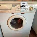 LOTE 480 - 01 MÁQUINA DE LAVAR ROUPAS CONTINENTAL. (NO ESTADO) ATENÇÃO! FAZER A VISITAÇÃO ANTES DE ARREMATAR, NÃO SABEMOS SE FUNCIONA. LEILÃO NÃO TEM GARANTIA E NEM DEVOLUÇÃO, SUJEITO A POSSÍVEIS AVARIAS VISÍVEIS/OCULTAS E/OU AUSÊNCIA DE COMPONENTES.