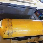 LOTE 341 - 01 CILINDRO GNV VEICULAR. (NO ESTADO) ATENÇÃO! FAZER A VISITAÇÃO ANTES DE ARREMATAR, NÃO SABEMOS SE FUNCIONA. LEILÃO NÃO TEM GARANTIA E NEM DEVOLUÇÃO, SUJEITO A POSSÍVEIS AVARIAS VISÍVEIS/OCULTAS E/OU AUSÊNCIA DE COMPONENTES.