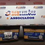 LOTE 458 - 02 BALDES P/ PINTURA. (NO ESTADO) ATENÇÃO! FAZER A VISITAÇÃO ANTES DE ARREMATAR, NÃO SABEMOS SE FUNCIONA. LEILÃO NÃO TEM GARANTIA E NEM DEVOLUÇÃO, SUJEITO A POSSÍVEIS AVARIAS VISÍVEIS/OCULTAS E/OU AUSÊNCIA DE COMPONENTES.