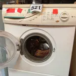 LOTE 521 - 01 MÁQUINA DE LAVAR ROUPAS CONTINENTAL 127V. (NO ESTADO) ATENÇÃO! FAZER A VISITAÇÃO ANTES DE ARREMATAR, NÃO SABEMOS SE FUNCIONA. LEILÃO NÃO TEM GARANTIA E NEM DEVOLUÇÃO, SUJEITO A POSSÍVEIS AVARIAS VISÍVEIS/OCULTAS E/OU AUSÊNCIA DE COMPONENTES.