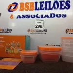 LOTE 296 - 01 CONJUNTO DE POTES DE PLÁSTICO C/ 12 UNIDADES (NOVO). (NO ESTADO) ATENÇÃO! FAZER A VISITAÇÃO ANTES DE ARREMATAR, NÃO SABEMOS SE FUNCIONA. LEILÃO NÃO TEM GARANTIA E NEM DEVOLUÇÃO, SUJEITO A POSSÍVEIS AVARIAS VISÍVEIS/OCULTAS E/OU AUSÊNCIA DE COMPONENTES.