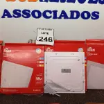 LOTE 246 - 11 LUMINÁRIAS DE LED PAINEL SLIM KIAN 18W 100-240V.  (NO ESTADO) ATENÇÃO! FAZER A VISITAÇÃO ANTES DE ARREMATAR, NÃO SABEMOS SE FUNCIONA. LEILÃO NÃO TEM GARANTIA E NEM DEVOLUÇÃO, SUJEITO A POSSÍVEIS AVARIAS VISÍVEIS/OCULTAS E/OU AUSÊNCIA DE COMPONENTES.