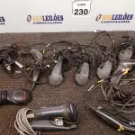 LOTE 230 - 01 LOTE COM DIVERSOS LEITORES DE CÓDIGO DE BARRAS. (NO ESTADO) ATENÇÃO! FAZER A VISITAÇÃO ANTES DE ARREMATAR, NÃO SABEMOS SE FUNCIONA. LEILÃO NÃO TEM GARANTIA E NEM DEVOLUÇÃO, SUJEITO A POSSÍVEIS AVARIAS VISÍVEIS/OCULTAS E/OU AUSÊNCIA DE COMPONENTES.