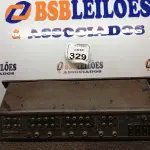 LOTE 329 - 01 RECEIVER MIX GRADIENTE STÉREO 06 CANAIS. (NO ESTADO) ATENÇÃO! FAZER A VISITAÇÃO ANTES DE ARREMATAR, NÃO SABEMOS SE FUNCIONA. LEILÃO NÃO TEM GARANTIA E NEM DEVOLUÇÃO, SUJEITO A POSSÍVEIS AVARIAS VISÍVEIS/OCULTAS E/OU AUSÊNCIA DE COMPONENTES.