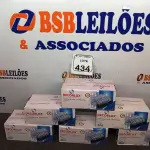 LOTE 434 - 06 LUMINÁRIAS OVAIS TARTARUGA. (NO ESTADO) ATENÇÃO! FAZER A VISITAÇÃO ANTES DE ARREMATAR, NÃO SABEMOS SE FUNCIONA. LEILÃO NÃO TEM GARANTIA E NEM DEVOLUÇÃO, SUJEITO A POSSÍVEIS AVARIAS VISÍVEIS/OCULTAS E/OU AUSÊNCIA DE COMPONENTES.