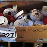 LOTE 227 - 01 LOTE COM DIVERSOS SENSORES E MATERIAIS DE INCÊNDIO. (NO ESTADO) ATENÇÃO! FAZER A VISITAÇÃO ANTES DE ARREMATAR, NÃO SABEMOS SE FUNCIONA. LEILÃO NÃO TEM GARANTIA E NEM DEVOLUÇÃO, SUJEITO A POSSÍVEIS AVARIAS VISÍVEIS/OCULTAS E/OU AUSÊNCIA DE COMPONENTES.