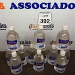 LOTE 392 - 12 POTES DE ÁLCOOL-GEL AVIV CLEAN DE 500ML CADA. (NO ESTADO) ATENÇÃO! FAZER A VISITAÇÃO ANTES DE ARREMATAR, NÃO SABEMOS SE FUNCIONA. LEILÃO NÃO TEM GARANTIA E NEM DEVOLUÇÃO, SUJEITO A POSSÍVEIS AVARIAS VISÍVEIS/OCULTAS E/OU AUSÊNCIA DE COMPONENTES.
