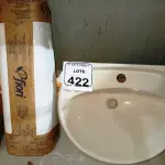 LOTE 422 - 01 CUBA DECA P/ LAVATÓRIO C/ COLUNA. (NO ESTADO) ATENÇÃO! FAZER A VISITAÇÃO ANTES DE ARREMATAR, NÃO SABEMOS SE FUNCIONA. LEILÃO NÃO TEM GARANTIA E NEM DEVOLUÇÃO, SUJEITO A POSSÍVEIS AVARIAS VISÍVEIS/OCULTAS E/OU AUSÊNCIA DE COMPONENTES.