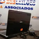 LOTE 316 - 01 NOTEBOOK TOSHIBA C/ FONTE. (NO ESTADO) ATENÇÃO! FAZER A VISITAÇÃO ANTES DE ARREMATAR, NÃO SABEMOS SE FUNCIONA. LEILÃO NÃO TEM GARANTIA E NEM DEVOLUÇÃO, SUJEITO A POSSÍVEIS AVARIAS VISÍVEIS/OCULTAS E/OU AUSÊNCIA DE COMPONENTES.