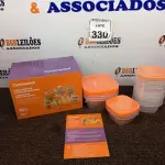 LOTE 330 - 01 CONJUNTO DE POTES DE PLÁSTICO C/ 12 UNIDADES (NOVO). (NO ESTADO) ATENÇÃO! FAZER A VISITAÇÃO ANTES DE ARREMATAR, NÃO SABEMOS SE FUNCIONA. LEILÃO NÃO TEM GARANTIA E NEM DEVOLUÇÃO, SUJEITO A POSSÍVEIS AVARIAS VISÍVEIS/OCULTAS E/OU AUSÊNCIA DE COMPONENTES.