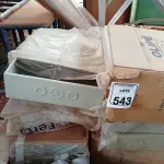 LOTE 543 - 01 LOTE COM CAIXAS DE PASSAGEM 40X40. (NO ESTADO) ATENÇÃO! FAZER A VISITAÇÃO ANTES DE ARREMATAR, NÃO SABEMOS SE FUNCIONA. LEILÃO NÃO TEM GARANTIA E NEM DEVOLUÇÃO, SUJEITO A POSSÍVEIS AVARIAS VISÍVEIS/OCULTAS E/OU AUSÊNCIA DE COMPONENTES.