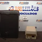 LOTE 363 - 01 FRAGMENTADORA DE PAPEL E 01 IMPRESSORA NÃO FISCAL. (NO ESTADO) ATENÇÃO! FAZER A VISITAÇÃO ANTES DE ARREMATAR, NÃO SABEMOS SE FUNCIONA. LEILÃO NÃO TEM GARANTIA E NEM DEVOLUÇÃO, SUJEITO A POSSÍVEIS AVARIAS VISÍVEIS/OCULTAS E/OU AUSÊNCIA DE COMPONENTES.