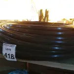 LOTE 418 - 01 ROLO DE MANGUEIRA TUBO IRRIGAÇÃO 1 X 2,0 AZUL INDEX. (NO ESTADO) ATENÇÃO! FAZER A VISITAÇÃO ANTES DE ARREMATAR, NÃO SABEMOS SE FUNCIONA. LEILÃO NÃO TEM GARANTIA E NEM DEVOLUÇÃO, SUJEITO A POSSÍVEIS AVARIAS VISÍVEIS/OCULTAS E/OU AUSÊNCIA DE COMPONENTES.