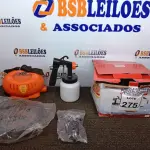 LOTE 275 - 01 PISTOLA ELÉTRICA PARA PINTURA PULVERIZADORA INTECH AGULHA EM AÇO INOX 650W 220V (NOVO). (NO ESTADO) ATENÇÃO! FAZER A VISITAÇÃO ANTES DE ARREMATAR, NÃO SABEMOS SE FUNCIONA. LEILÃO NÃO TEM GARANTIA E NEM DEVOLUÇÃO, SUJEITO A POSSÍVEIS AVARIAS VISÍVEIS/OCULTAS E/OU AUSÊNCIA DE COMPONENTES.