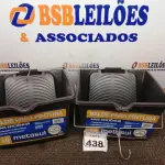 LOTE 438 - 02 BALDES P/ PINTURA. (NO ESTADO) ATENÇÃO! FAZER A VISITAÇÃO ANTES DE ARREMATAR, NÃO SABEMOS SE FUNCIONA. LEILÃO NÃO TEM GARANTIA E NEM DEVOLUÇÃO, SUJEITO A POSSÍVEIS AVARIAS VISÍVEIS/OCULTAS E/OU AUSÊNCIA DE COMPONENTES.