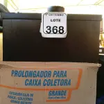 LOTE 368 - 01 PROLONGADOR P/ CAIXA COLETORA.  (NO ESTADO) ATENÇÃO! FAZER A VISITAÇÃO ANTES DE ARREMATAR, NÃO SABEMOS SE FUNCIONA. LEILÃO NÃO TEM GARANTIA E NEM DEVOLUÇÃO, SUJEITO A POSSÍVEIS AVARIAS VISÍVEIS/OCULTAS E/OU AUSÊNCIA DE COMPONENTES.