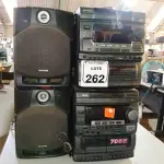 LOTE 262 - 02 APARELHOS DE SOM MINI SYSTEM AIWA C/ 02 CAIXAS DE SOM C/CONTROLE. (NO ESTADO) ATENÇÃO! FAZER A VISITAÇÃO ANTES DE ARREMATAR, NÃO SABEMOS SE FUNCIONA. LEILÃO NÃO TEM GARANTIA E NEM DEVOLUÇÃO, SUJEITO A POSSÍVEIS AVARIAS VISÍVEIS/OCULTAS E/OU AUSÊNCIA DE COMPONENTES.