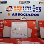 LOTE 372 - 09 LUMINÁRIAS DE LED PAINEL SLIM KIAN 18W 100-240V.  (NO ESTADO) ATENÇÃO! FAZER A VISITAÇÃO ANTES DE ARREMATAR, NÃO SABEMOS SE FUNCIONA. LEILÃO NÃO TEM GARANTIA E NEM DEVOLUÇÃO, SUJEITO A POSSÍVEIS AVARIAS VISÍVEIS/OCULTAS E/OU AUSÊNCIA DE COMPONENTES.