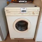 LOTE 485 - 01 MÁQUINA DE LAVAR ROUPAS EVOLUTION. (NO ESTADO) ATENÇÃO! FAZER A VISITAÇÃO ANTES DE ARREMATAR, NÃO SABEMOS SE FUNCIONA. LEILÃO NÃO TEM GARANTIA E NEM DEVOLUÇÃO, SUJEITO A POSSÍVEIS AVARIAS VISÍVEIS/OCULTAS E/OU AUSÊNCIA DE COMPONENTES.