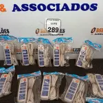 LOTE 289 - 05 FILTROS DE LINHA MARCA HUAISHENG. (NO ESTADO) ATENÇÃO! FAZER A VISITAÇÃO ANTES DE ARREMATAR, NÃO SABEMOS SE FUNCIONA. LEILÃO NÃO TEM GARANTIA E NEM DEVOLUÇÃO, SUJEITO A POSSÍVEIS AVARIAS VISÍVEIS/OCULTAS E/OU AUSÊNCIA DE COMPONENTES.