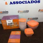 LOTE 306 - 01 CONJUNTO DE POTES DE PLÁSTICO C/ 12 UNIDADES (NOVO). (NO ESTADO) ATENÇÃO! FAZER A VISITAÇÃO ANTES DE ARREMATAR, NÃO SABEMOS SE FUNCIONA. LEILÃO NÃO TEM GARANTIA E NEM DEVOLUÇÃO, SUJEITO A POSSÍVEIS AVARIAS VISÍVEIS/OCULTAS E/OU AUSÊNCIA DE COMPONENTES.