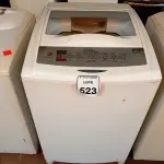 LOTE 523 - 01 MÁQUINA DE LAVAR ROUPAS BRASTEMP. (NO ESTADO) ATENÇÃO! FAZER A VISITAÇÃO ANTES DE ARREMATAR, NÃO SABEMOS SE FUNCIONA. LEILÃO NÃO TEM GARANTIA E NEM DEVOLUÇÃO, SUJEITO A POSSÍVEIS AVARIAS VISÍVEIS/OCULTAS E/OU AUSÊNCIA DE COMPONENTES.