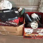 LOTE 465 - 01 LOTE C/ APARELHOS ELETRÔNICOS DIVERSOS. (NO ESTADO) ATENÇÃO! FAZER A VISITAÇÃO ANTES DE ARREMATAR, NÃO SABEMOS SE FUNCIONA. LEILÃO NÃO TEM GARANTIA E NEM DEVOLUÇÃO, SUJEITO A POSSÍVEIS AVARIAS VISÍVEIS/OCULTAS E/OU AUSÊNCIA DE COMPONENTES.