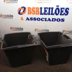 LOTE 432 - 02 BALDES P/ PINTURA. (NO ESTADO) ATENÇÃO! FAZER A VISITAÇÃO ANTES DE ARREMATAR, NÃO SABEMOS SE FUNCIONA. LEILÃO NÃO TEM GARANTIA E NEM DEVOLUÇÃO, SUJEITO A POSSÍVEIS AVARIAS VISÍVEIS/OCULTAS E/OU AUSÊNCIA DE COMPONENTES.