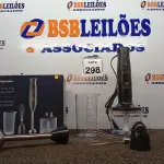LOTE 298 - 01 MIXER ELECTROLUX EM INOX COR CINZA 110V. (NOVO). (NO ESTADO) ATENÇÃO! FAZER A VISITAÇÃO ANTES DE ARREMATAR, NÃO SABEMOS SE FUNCIONA. LEILÃO NÃO TEM GARANTIA E NEM DEVOLUÇÃO, SUJEITO A POSSÍVEIS AVARIAS VISÍVEIS/OCULTAS E/OU AUSÊNCIA DE COMPONENTES.